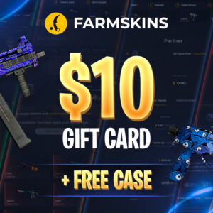 Farmskins $10 Wallet Card + FREE CASE