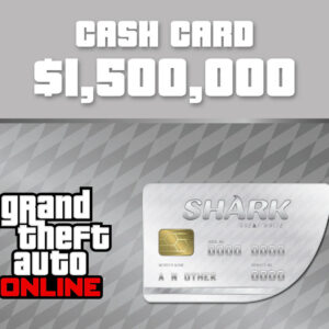 Grand Theft Auto Online - $1,500,000 Great White Shark Cash Card XBOX One CD Key