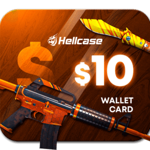 Hellcase.com 10 USD Wallet Card Code