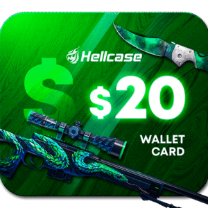 Hellcase.com 20 USD Wallet Card Code