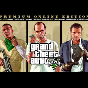 Grand Theft Auto V Premium Online Edition & Great White Shark Card Bundle Rockstar Digital Download CD Key