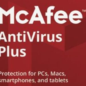 McAfee AntiVirus Plus (1 Year / 5 Devices)