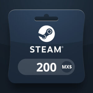 Steam Wallet MXN 200 Gift Card