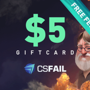 CS fail $5 Gift Card