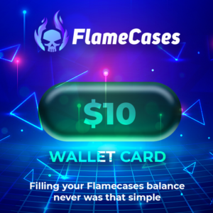 FlameCases 10 USD Gift Card