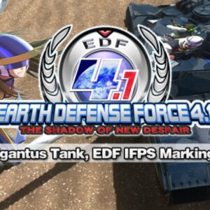 EARTH DEFENSE FORCE 4.1 - Gigantus Tank, EDF IFPS Markings DLC Steam CD Key