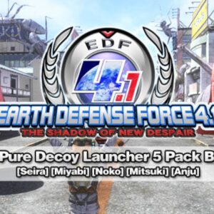 EARTH DEFENSE FORCE 4.1 - Pure Decoy Launcher 5 Pack B DLC Steam CD Key