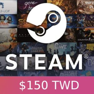 Steam Wallet TWD 150 Gift Card