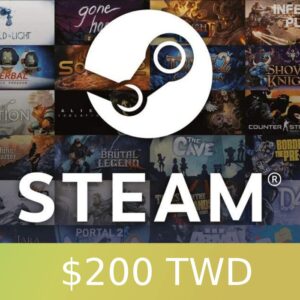 Steam Wallet TWD 200 Gift Card