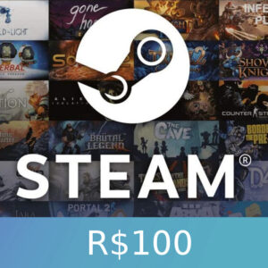 Steam Gift Card 100 BRL Global Activation Code