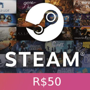 Steam Gift Card 50 BRL Global Activation Code