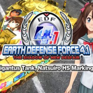 EARTH DEFENSE FORCE 4.1 - Gigantus Tank, Natsuiro HS Markings DLC Steam CD Key