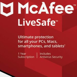 McAfee LiveSafe 2021 Key (1 Year / Unlimited Devices)